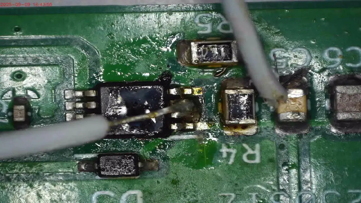 La soudure en question