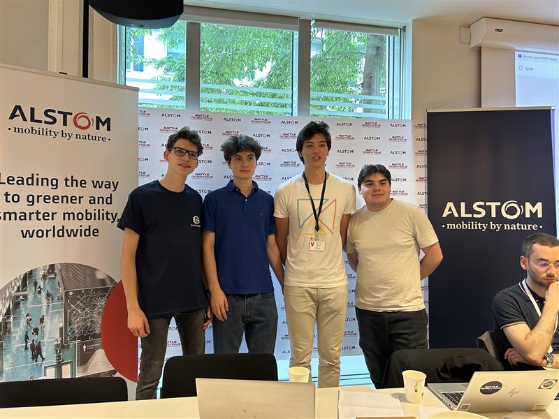 DaVinciBot remporte la médaille d’argent au Battle Robotique Alstom 2025 !