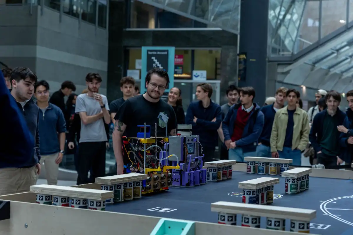 Les robots en action