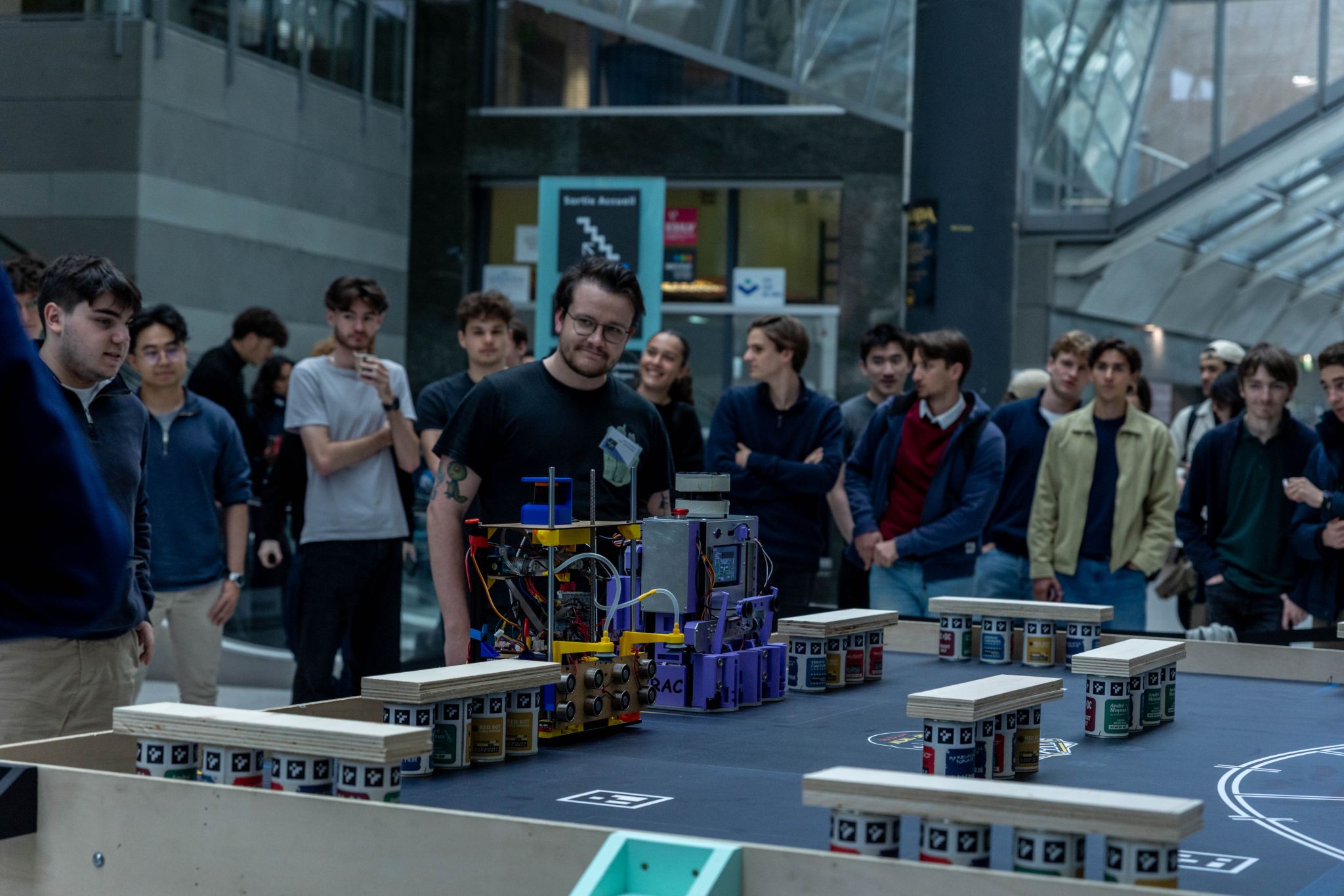 Les robots en action